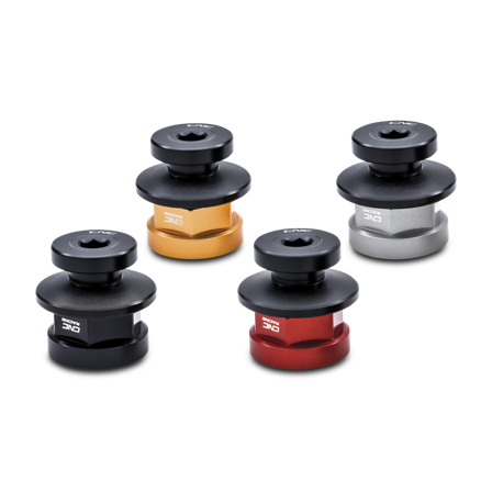 CNC Racing Rear Wheel Nuts With Rear Stand Support - Ducati Scrambler Sixty2 2016-2020