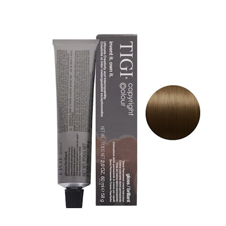 Tigi, Colour Gloss, Semi-Permanent Hair Dye, 5/0 Light Natural Brown, 60 ml