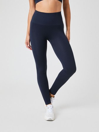 Björn Borg Studio Seamless Ribbed Tights M, Tøj & Bolig, Træningsbukser, Tights