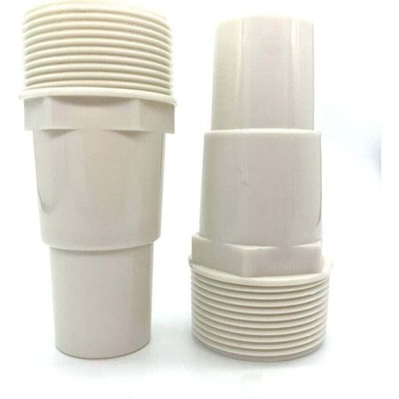 Pool Filter Pump Slangadapter 1 1/4"-1 1/2" Gänga 1.5" PVC Kopplingsanslutning 417-6060 (2-pack)