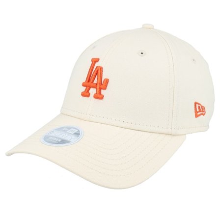 New Era - MLB Beige adjustable Casquette - Los Angeles Dodgers Womens League Essential Midi 9FORTY Light Terracotta/Orange Adjustable @ Hatstore