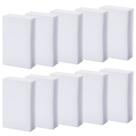 Magisk Svamp, 10 Stycken, Melamin Rengöringssvamp, Magisk Svamp, Smutsborttagningssvamp för Rengöring av Hem, Kök, Väggar, Badrum, Golv.