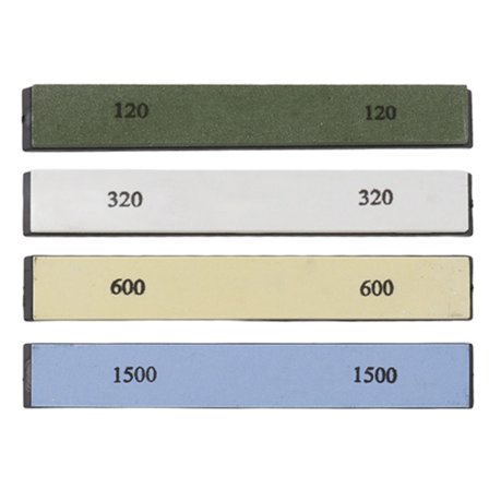 Slipesten sæt 4 sider korn 120 320 600 1500 Slipesten til køkken fiskeknive