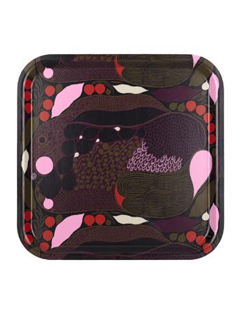 Rusakko Tray 32X32Cm Home Tableware Dining & Table Accessories Trays Multi/mønstret Marimekko Home