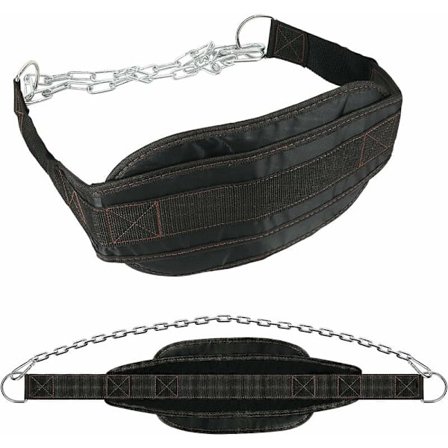 Vægtbælte, Vægtløftningsbælte Lastet 100kg Maks Vægtløftningsvægtbælte med Kæde til Vægtløftertræning Vægtbælte Egnet til Alle Kropstyper