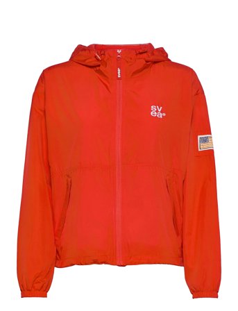 W. Windbreaker Jacket Red Svea
