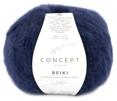 Katia Reiki Havblå 111, 50g