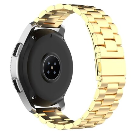 Huaweu Watch GT / Samsung Galaxy Watch (46mm) rustfrit stål Urrem - Guld