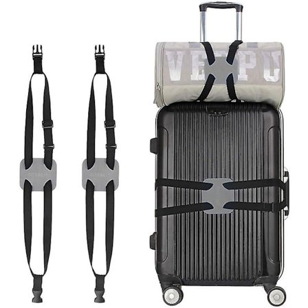 Justerbar bagasjerem med spenner - Høy elastisitet, ultralang