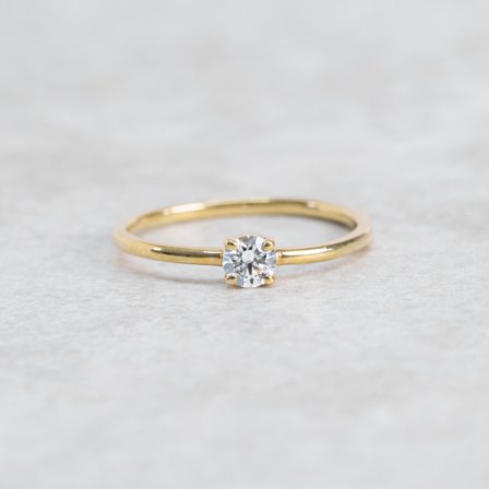 Förlovningsring Dunört, 18K rödguld - Förlovning- och vigselringar