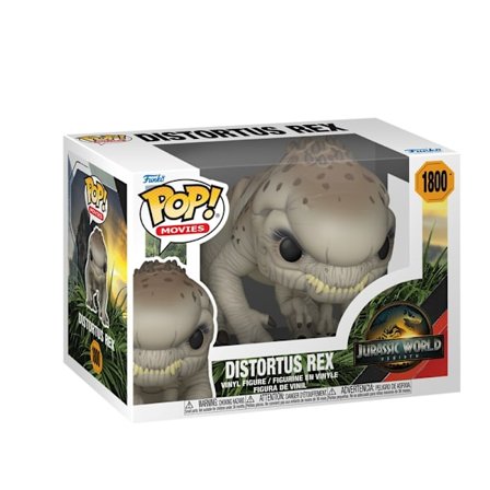 Jurassic World Distortus Rex Funko Pop Vinyl Figur