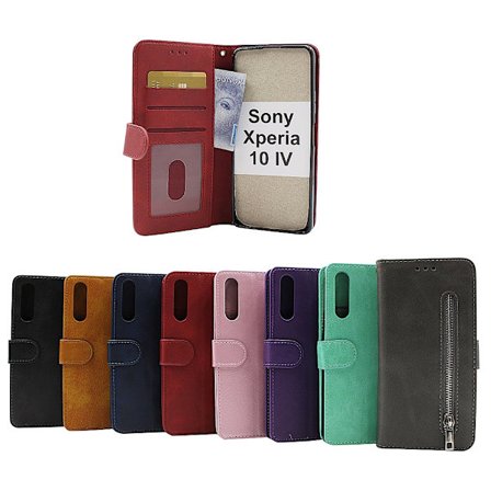 Zipper Standcase Wallet Sony Xperia 10 IV 5G (XQ-CC54)