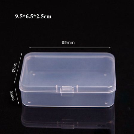 Oppbevaringsboks Smykkeperler Beholder 9,5X6,5X2,5CM