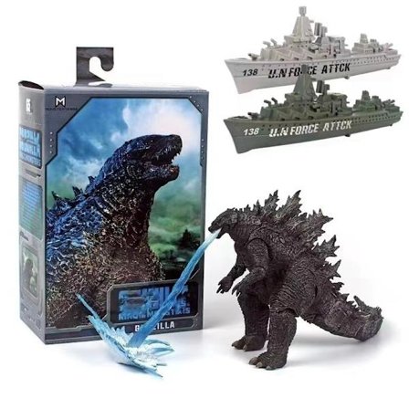 Godzilla vs. Kong legetøjsactionfigur, bevægelige led Godzilla actionfigur