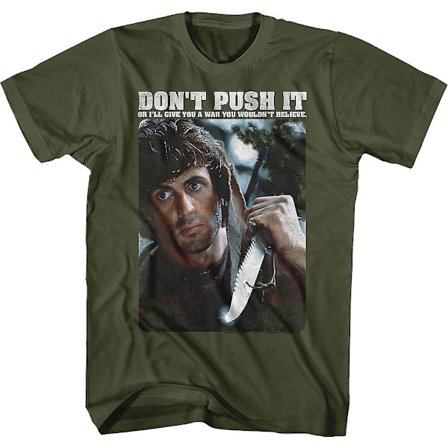 Tryck inte på den Rambo T-shirt