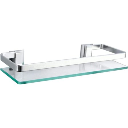 Klar Glas Badeværelsesvægghylde, Badeværelseshylde, Badeværelsesbruser