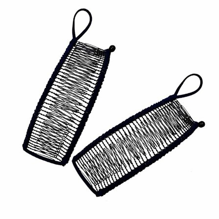 Store Black Friday-tilbud! 2 stk. bananhårklemmer Bananklemme Elastisk banankam