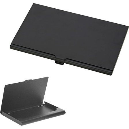 Smalt Metallvisitkort, Aluminium Visitkortshållare, Affärer