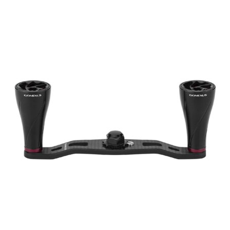 Gomexus 95mm Carbon Handle for baitcasting Reel Black/Red Carbon 8x5mm
