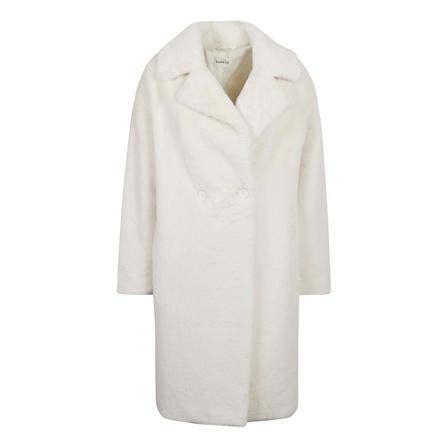 P.a.r.o.s.h. Double-Breasted Jass , Beige , Dames , Maat: XS TrenchJass & Mantels