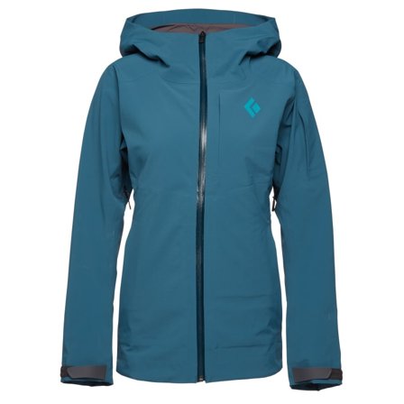 Black Diamond Women's Recon Stretch Ski Shell Women unlined ski jackets Blue M