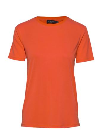 Slcolumbine Crew-Neck T-Shirt Ss T-shirts & Tops Short-sleeved Soaked In Luxury