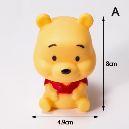 1 st Animefigur Nalle Puh Tigger Nasse Samlarobjekt Fig A