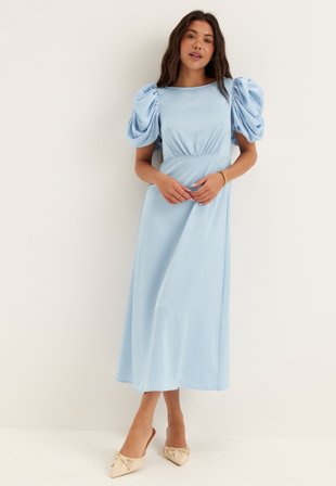 YAS - Yaspella 2/4 LONG DRESS - Skyway