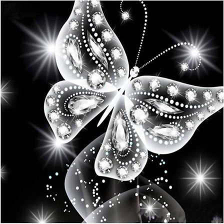 DIY 5D Diamantmaleri Sæt Fuld Bor Rund 5D Diamant Kunst Sæt