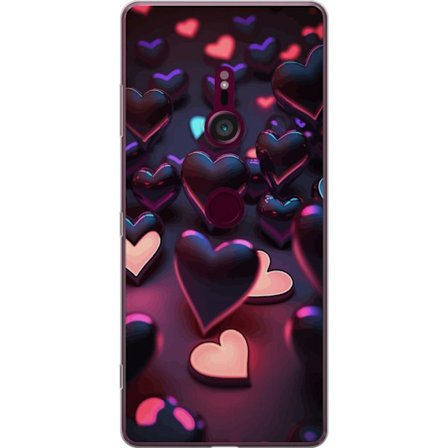 Yhteensopiva Puhelinkuori Sony Sony Xperia XZ3 KeskiyönSydämet