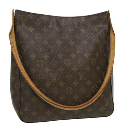 Louis Vuitton Vintage, Pre-Owned Looping Bag Bruin, Dames, Maat:ONE Size