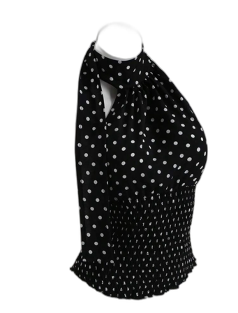 Prickig topp med öppen rygg