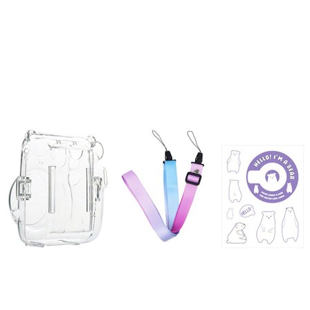 Kamerakotelo valokuva-aukolla Fujifilm Instax Mini 11