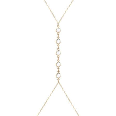 Guldkropskæde til kvinder, y Simpel Bikini Kropskæde Klar