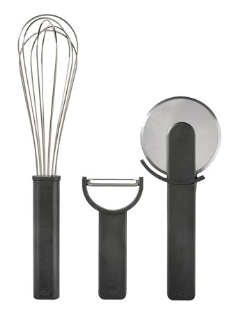 Zone Denmark Køkkenredskabssæt Singles 3 Dele - Black - 25.9X31.5X6.2CM