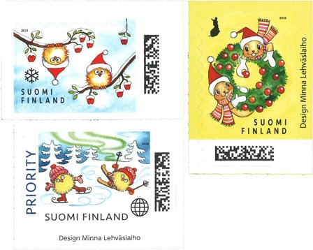 Finland - Julen 2023 - Postfrisk sæt 3v