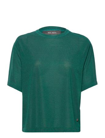 Kit Ss Tee T-shirts & Tops Short-sleeved Grön MOS MOSH