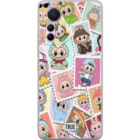 Yhteensopiva Puhelinkuori Xiaomi Xiaomi 12 Lite Cute Stamp Squad - suloiset leimasinjoukot - värikkäitä aiheita suloisilla hahmoilla eläinasuissa