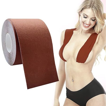 Boob Tape, Nipple Tape, Vattentät Bröstlyfttejp, Elastisk Bekväm Brösttejp, Strapless Självhäftande Tejp