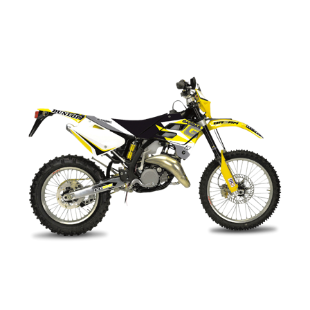 Kit Completo de Adhesivos + Funda de Asiento Blackbird Dream 3 Amarillo-Negro - Gas Gas EC 300 2002-2006