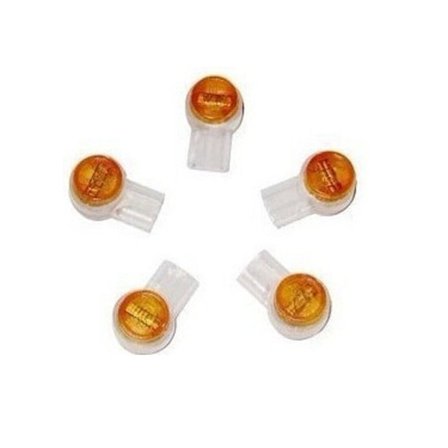 K2-kopplingsplint UY2-koppling undernät telefonkopplingsplint dubbelpolig (100 st/förpackning)