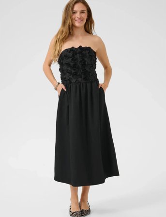 Culture Cucebrine Corset Dress - Black - XL