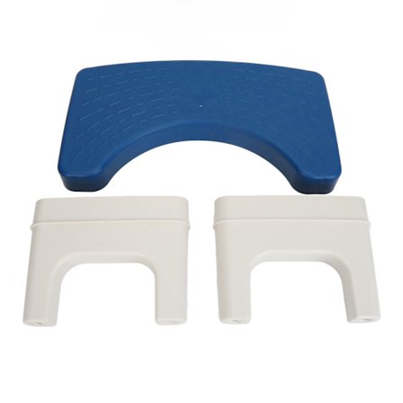 Förtjockad Halkfri Toalett Squat Pall Blå Stabil Robust Bajspall