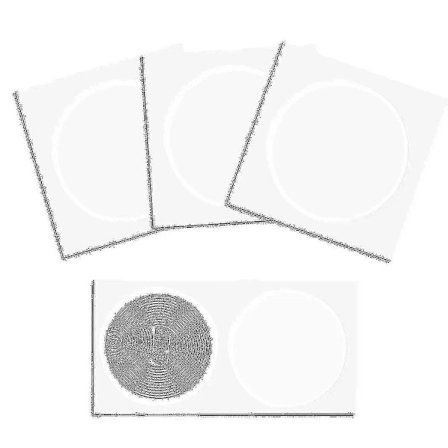 50st Nfc Ntag216 Klistermärke Ntag216 Nfc Taggar Nfc 216 Tag Ntag216 Nfc Kort 13.56mhz Nfc Tag Klistermärken (FMY)