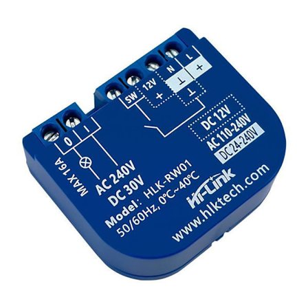 Smart WiFi Relä Switch Kontroll Övervaka Ström för Hem Kontroll Lampor Appar Garageportar