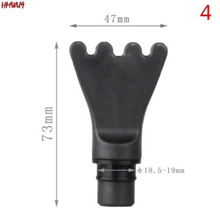 Ny Universal Fascial Massasjehode Massasjeapparat for Kroppsavslapning Erstatningshodesett