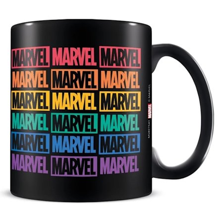 Marvel Pride Repeat Logo Mug One Size Black
