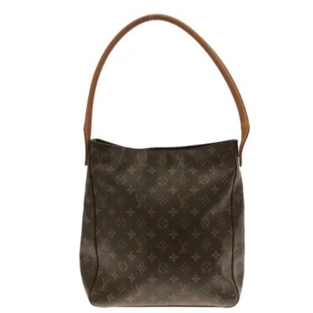 Louis Vuitton Vintage, Pre-owned Canvas louis-vuitton-bags Bruin, Dames, Maat:ONE Size