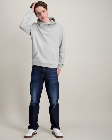 Lyle & Scott Script Embroidered Hoodie Grau Hoodies/Kapuzenpullover Jungen - Kids Brand Store
