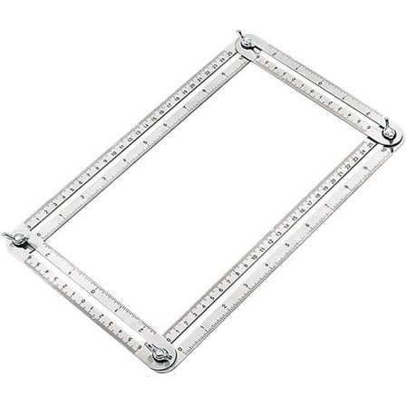 1 stk måler, multivinkelmåler, måleverktøy, vinkel M